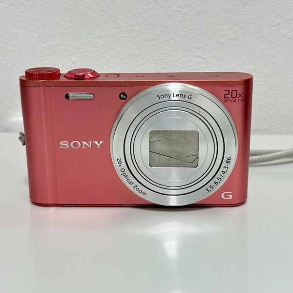 美品 SONY Cyber-shot DSC-WX350 Pink コンパクトデジタルカメラ サイバーショット ピンク
