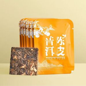 陳皮プーアル茶5個陳皮白茶5個 計10個