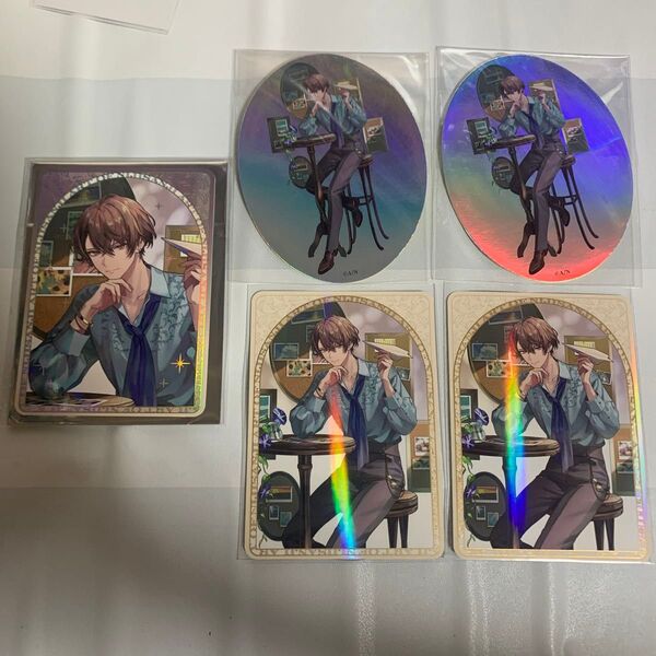 にじさんじ 加賀美ハヤト - ろふまお ART コレカ コレクションカード オフィシャル特典ステッカー