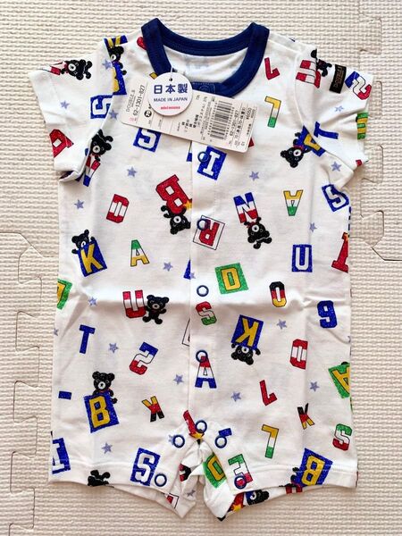新品 ミキハウス ロンパース 70