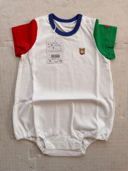 新品 ホットビスケッツ ロンパース 80