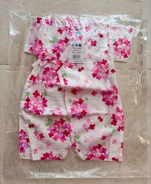 新品 ミキハウス ロンパース 甚平 60〜70