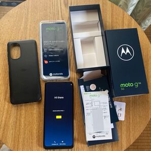【おまけ付】moto g52j 5G インクブラック 箱説付き【中古】