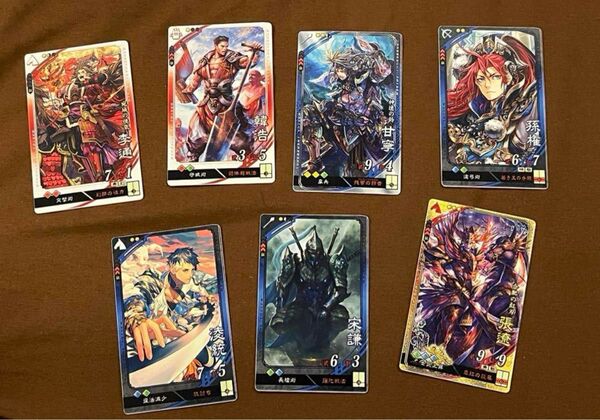 三国志大戦 7枚セット