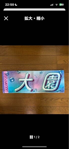 乃木坂46 マフラータオル 大園桃子 真夏の全国ツアー 2021