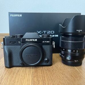 【6/23迄の限定価格】FUJIFILM X-T20ズームレンズセット(XF18-55mmF2.8-4 R LM OIS)ブラック