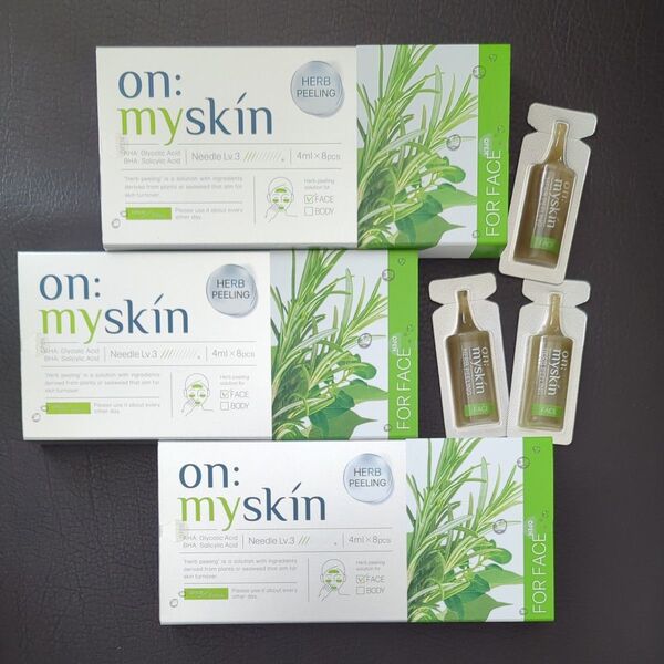 【新品】on my skin オンマイスキン 顔用ピーリング