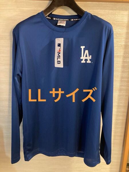 【新品タグ付き】ドジャース ロンT LL メンズ LA MLB 大谷翔平 紺