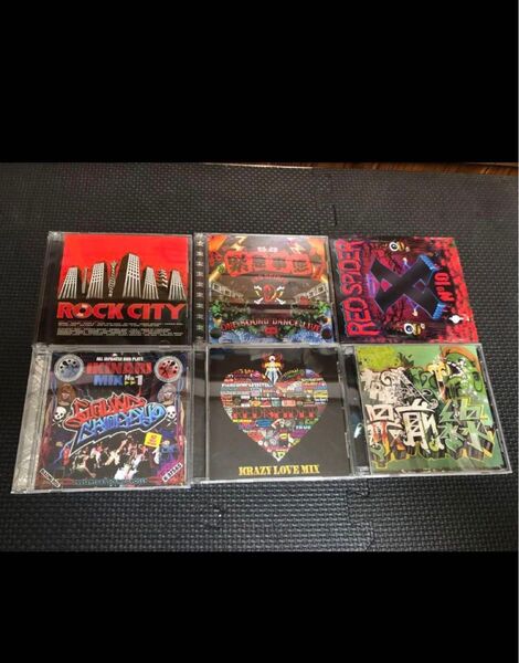 REDSPIDER レッドスパイダー カエルスタジオ MIXCD 他 まとめ売り
