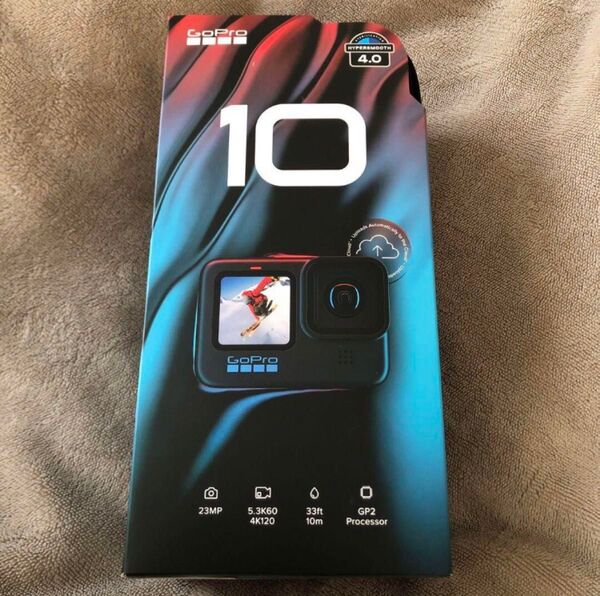Go Pro HERO10 GoPro10 BLACK CHDHX-101-FW 未開封