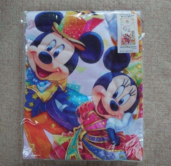東京 ディズニー ランド 40周年 ワイド バスタオル グランドフィナーレ