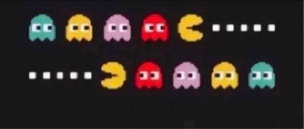 2枚セットPac Manカーステッカー パックマンステッカー 車用ノートパソコン
