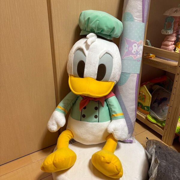 ドナルドダッグ 赤いほっぺ スーパーラージぬいぐるみ