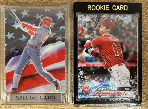 大谷翔平 topps panini ルーキーカード metal snow flakes +SSP shohei ohtani RC