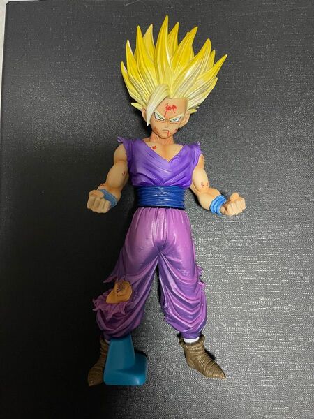 ドラゴンボール スーパーサイヤ人2 孫悟飯 フィギュア リペイント 一点物 MSP 孫悟空 悟飯 SMSP ジオラマ