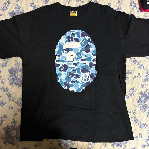 A BATHING APE Tシャツ 2XLサイズ 黒 APE HEAD