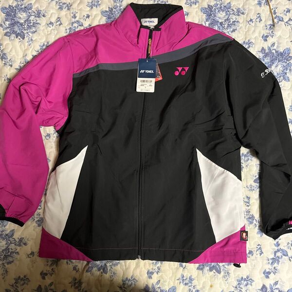 YONEX ヨネックス ウィンドブレーカー ピンク/黒/白/グレー Sサイズ 新品 未使用