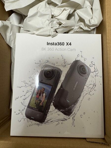 【新品未使用未開封】Insta360 X4 8K 360度アクションカメラ シュリンク付き