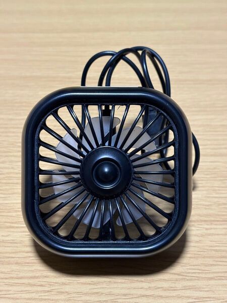 カー用品 エアコンファン LEDライト機能付
