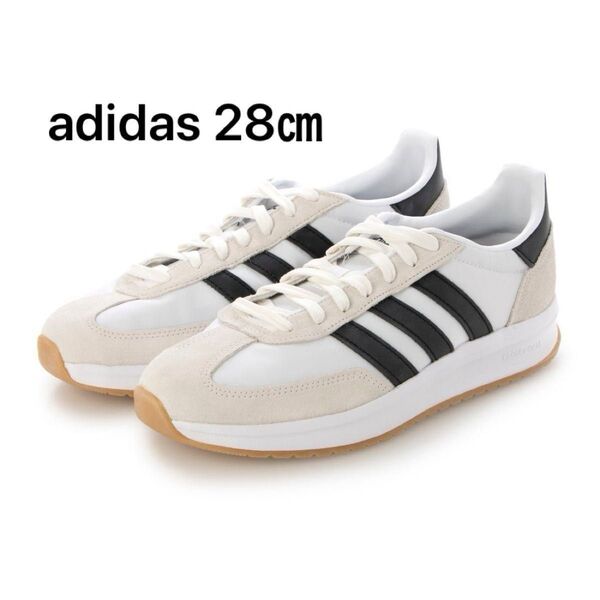 【adidas アディダス】RUN72M 28㎝ スニーカー シューズ 靴 ホワイト 白