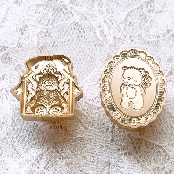 シーリングスタンプヘッド 2点
