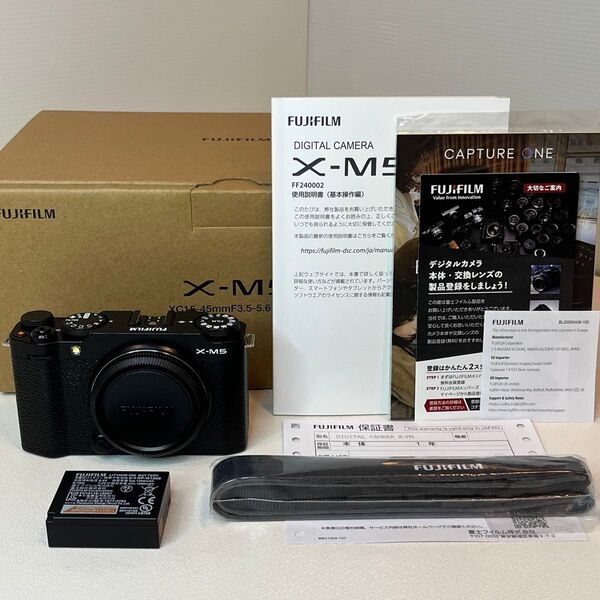 FUJIFILM X-M5 ボディ(ブラック)