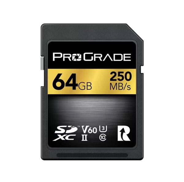 ProGrade Digital 64GB UHS-II V60 250MB/s SDXCカード 新品未開封品
