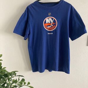 リーボック ヴィンテージTシャツ ブルー Lサイズ Reebok 90sビンテージ アメカジ