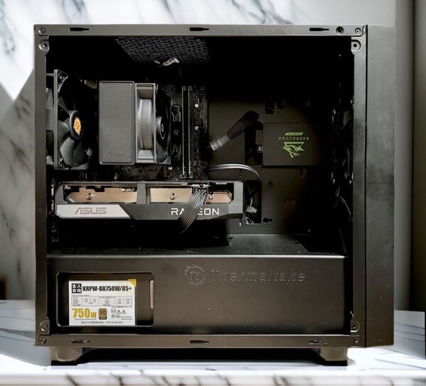 低予算 ゲーミングPC i7 9700KF RX6600 SSD 500G HDD 1TB 自作 PC