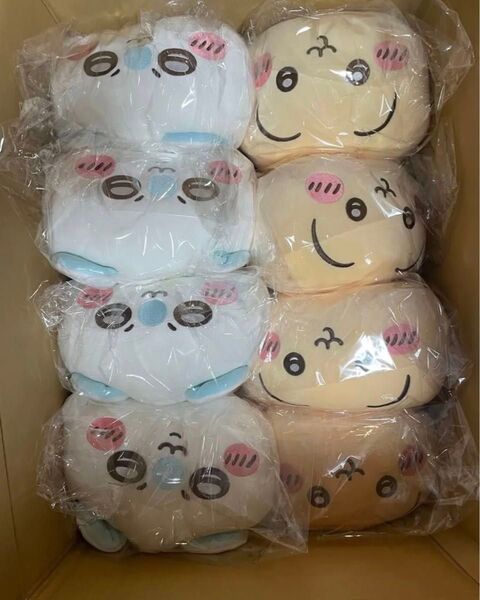ちいかわ もっちる ねそべりBIGぬいぐるみ② うさぎ モモンガ 8個セット