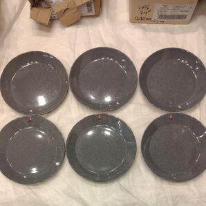 iittala Teema プレート ダークグレー 6枚セット