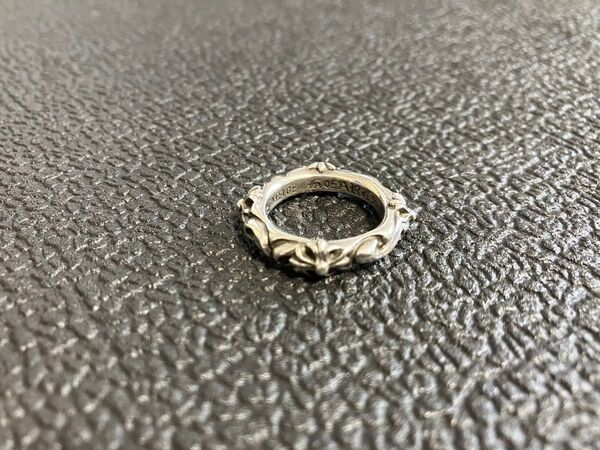 CHROME HEARTS クロムハーツ フローラルクロスリング