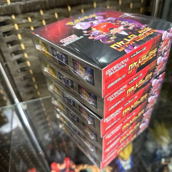 ポケモンカード ロケット団の栄光 7BOXシュリンク付き 1BOX追加したので7BOXです。