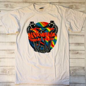 ニルヴァーナ Nirvana L バンドTシャツ ロックTシャツ ホワイト