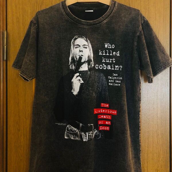 ニルヴァーナ Nirvana カートコバーン L バンドTシャツ ロックTシャツ ブラック ,.,