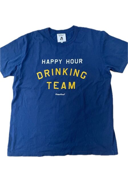 tacoma fuji records HAPPY HOUR DRINKING TEAM Tシャツ ロゴ