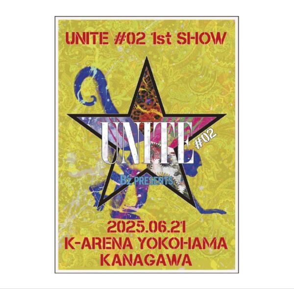 B’z presents UNITE #02アクリルメモリアルプレート 0621