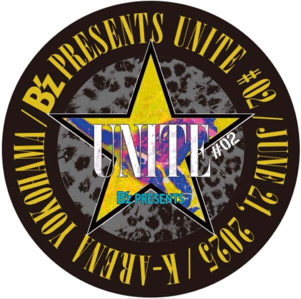 B'z UNITE#02 会場限定 グッズ 購入特典ステッカー 0621