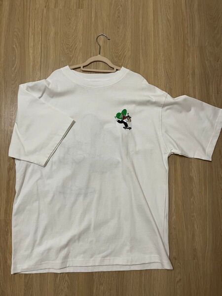 kaoyorinakami カオヨリナカミ 半袖Tシャツ 刺繍 スケボーティ