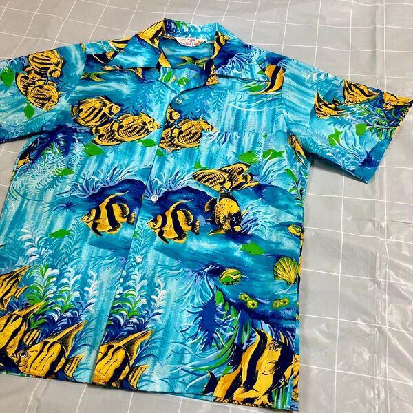 Sears 70's アロハ シャツ 古着 ヴィンテージ シアーズ 半袖