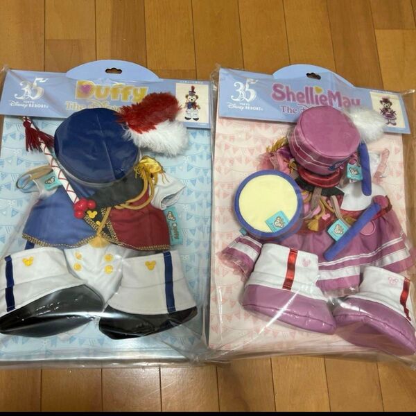 35th ダッフィ シェリーメイ マーチング 鼓笛隊 衣装 コスチューム ディズニー コスチューム ダッフィー シェリーメイ