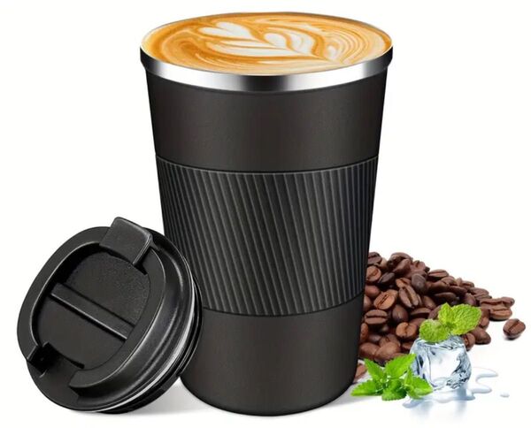510ml タンブラー ブラック 黒 保温 保冷 水筒 マイボトル 新品未使用