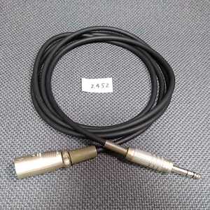 XLR-3 ultimate phone CANARE CABLE approximately 2m control NO.2452