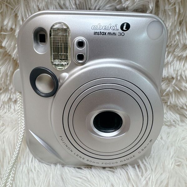 【美品】FUJIFILM instax mini 30 チェキ シルバー