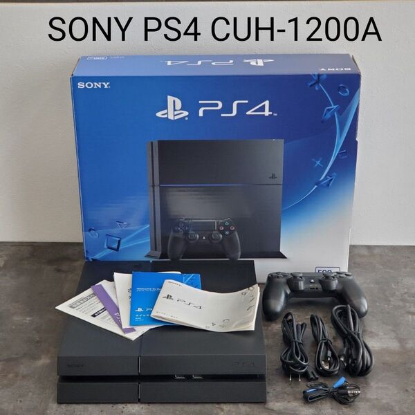 SONY PS4 CUH-1200A ジェットブラック