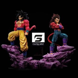 【海外限定】ドラゴンボールGT 孫悟空 ベジータ 超サイヤ人4 ガレージキット