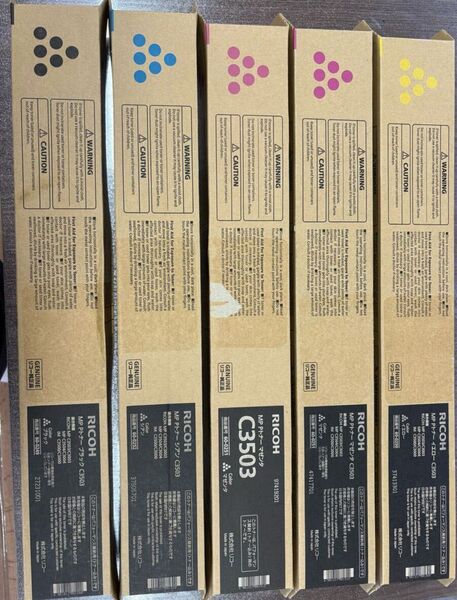 RICOH MP Pトナ-C3503 、(ブラック)、(イアロ) 、 (マゼンタ) *2本、(シアン)