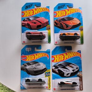 ホットウィール ミニカー ランボルギーニ 4台セット