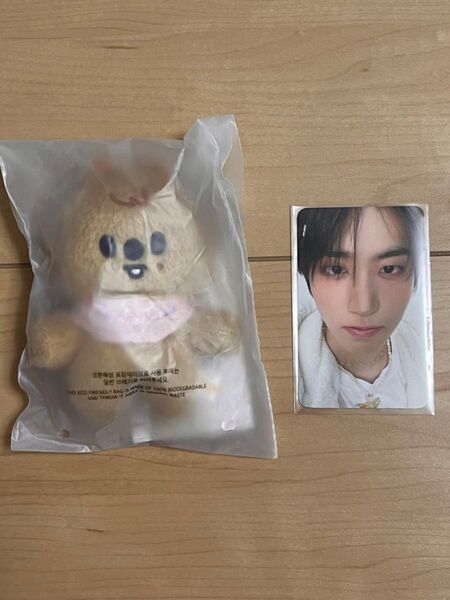 Stray Kids スキズ SKZ 5'CLOCK SKZOO 10cm ぬいぐるみ ハンクオッカ 購入特典トレカ ハン