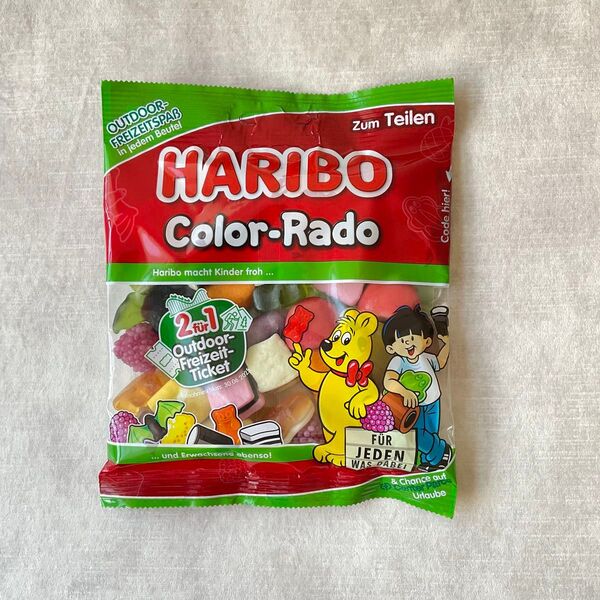HARIBO【日本未販売】color-rado 175g ミックスタイプ グミ